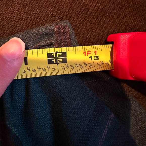 Avon Fashion Vintage. Red Blue Plaid Classic Aline W Pockets Buttons Sid… - Picture 4 of 12